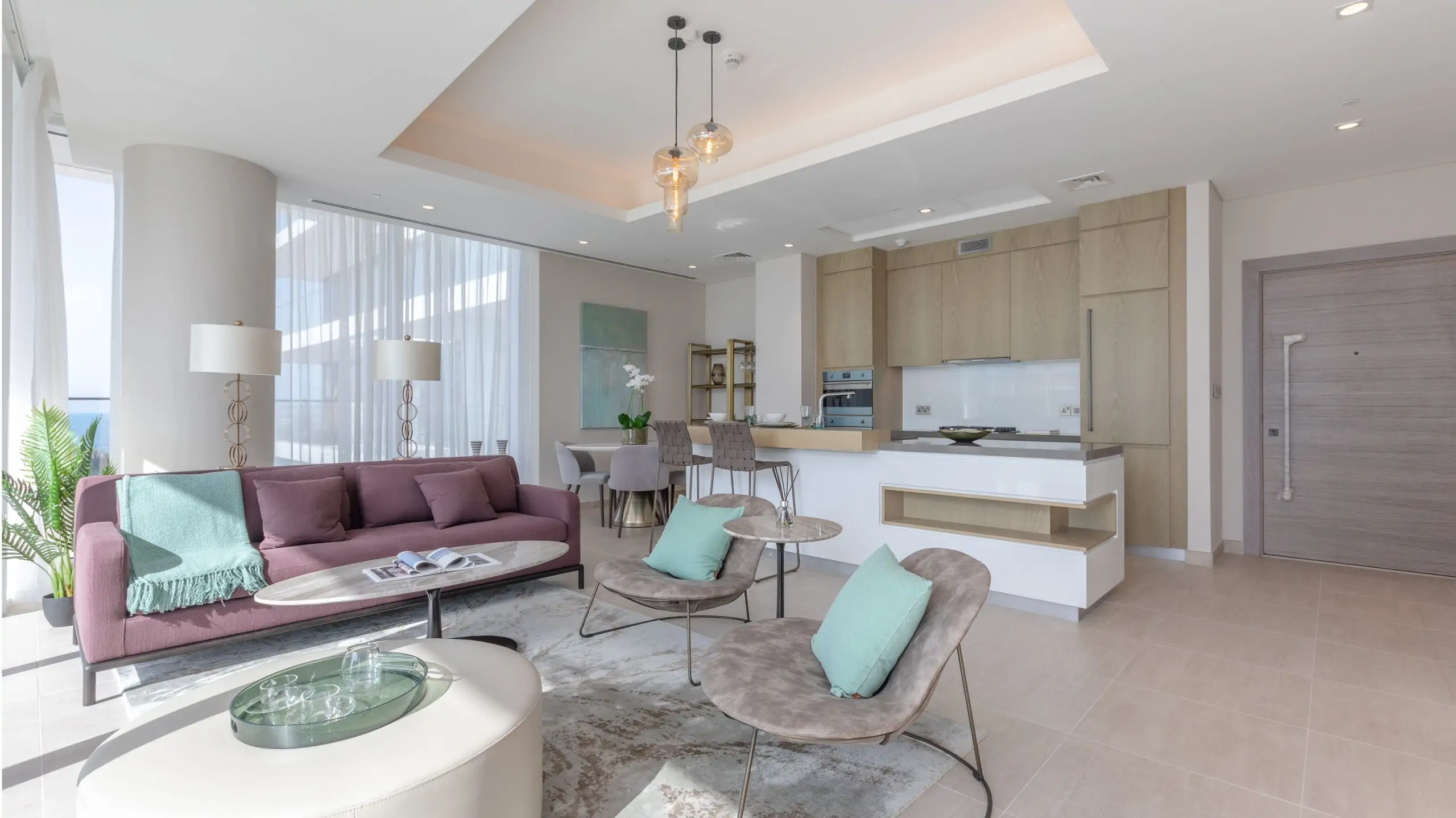 First fix works in a Dubai retail fit out