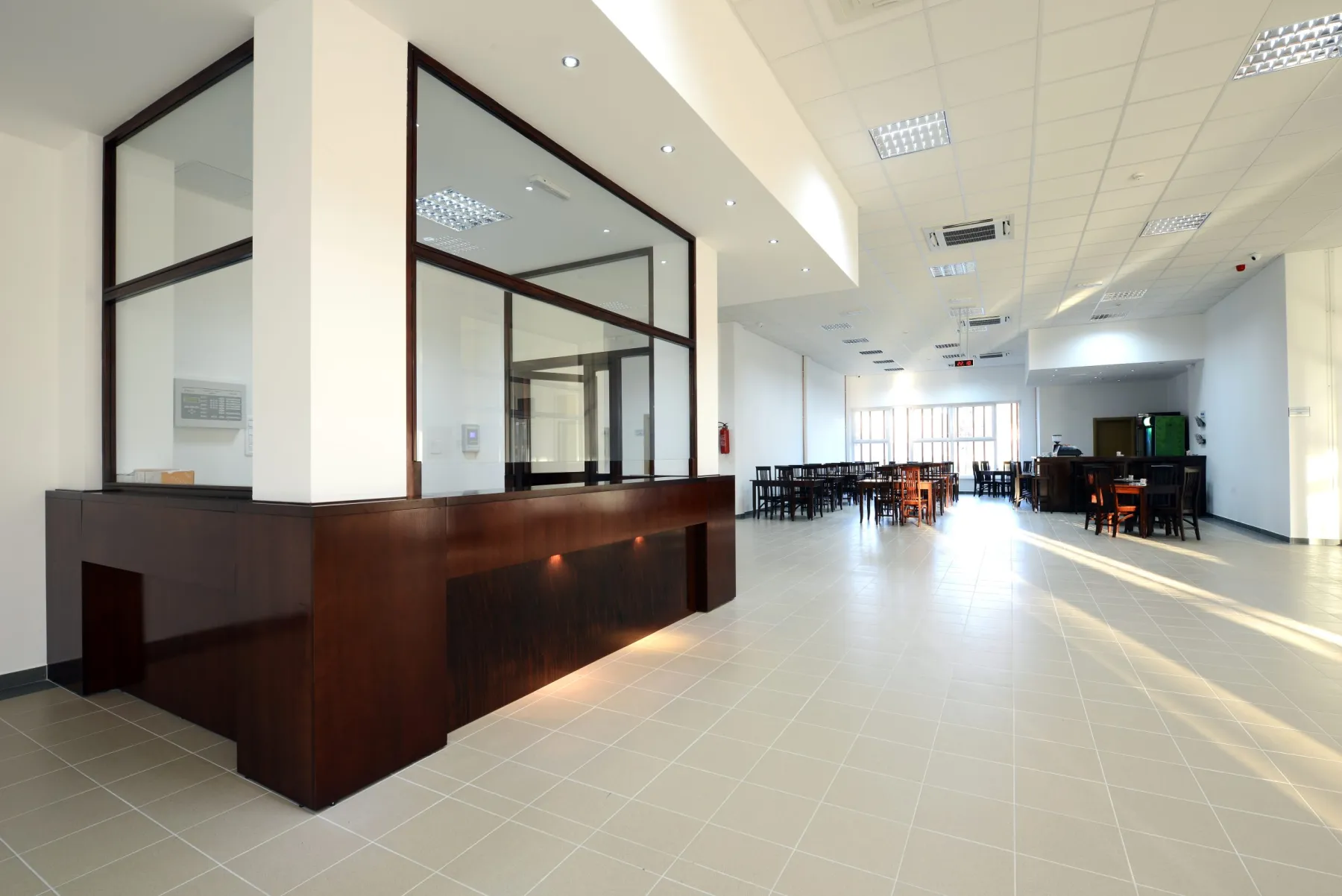 Cafe counter and service area in Dubai