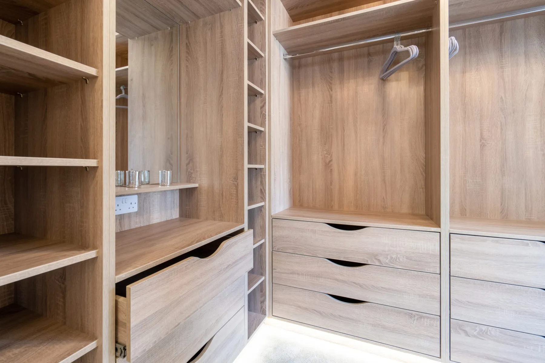 Children wardrobe and storage in a Dubai home