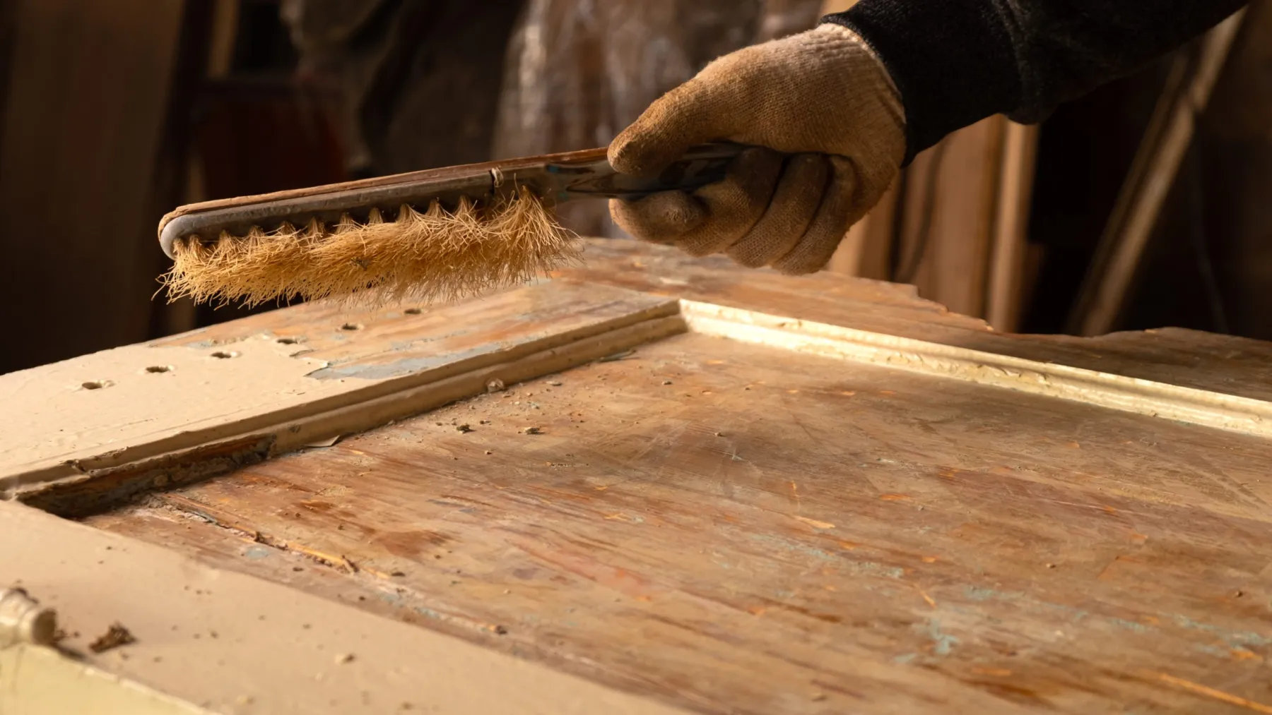 Door restoration and refinishing