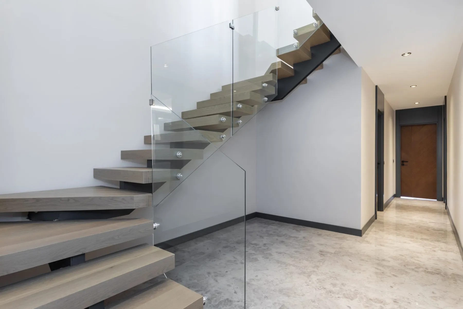 Surveying an existing concrete staircase in Dubai