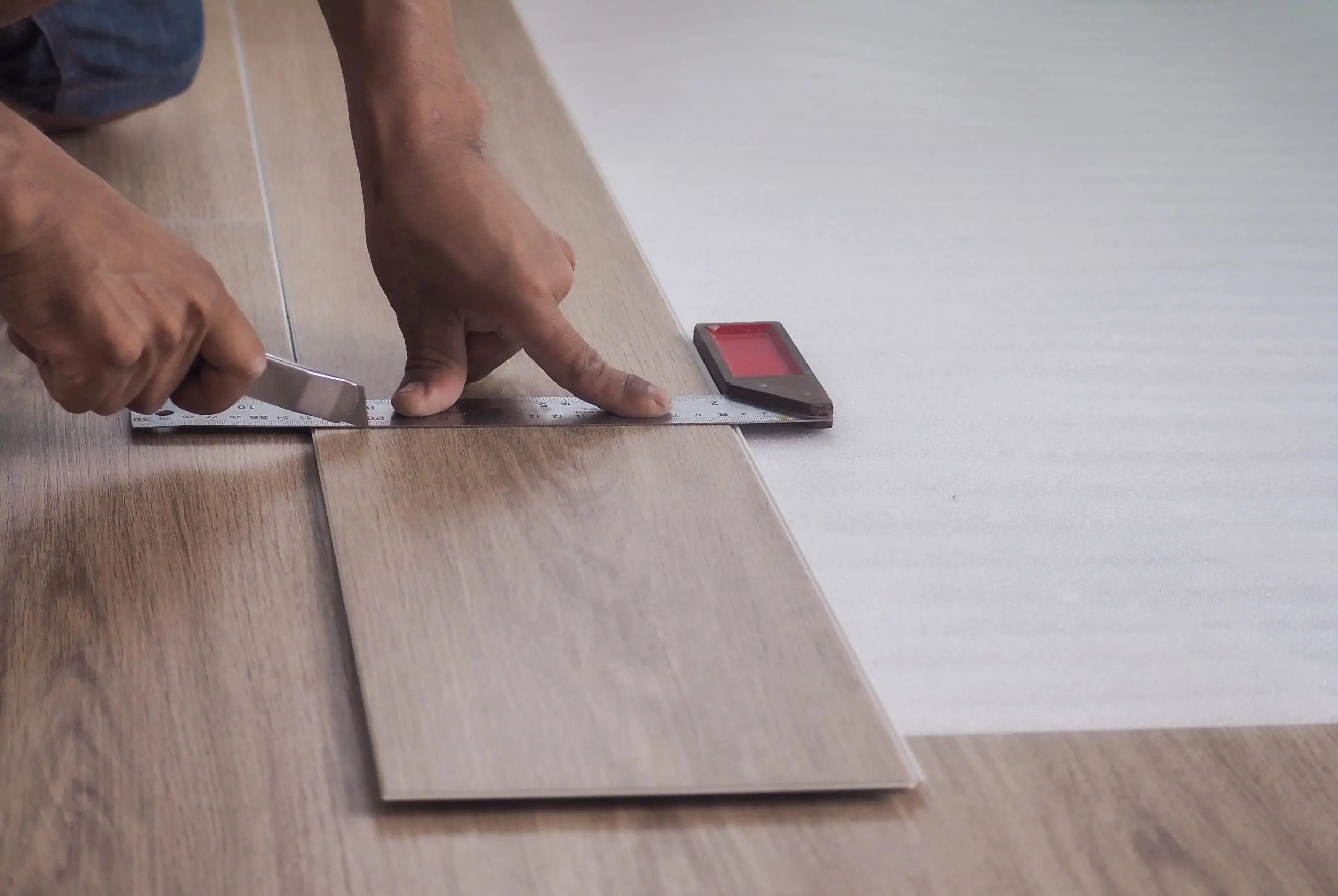 Flooring choices across rooms in a Dubai villa
