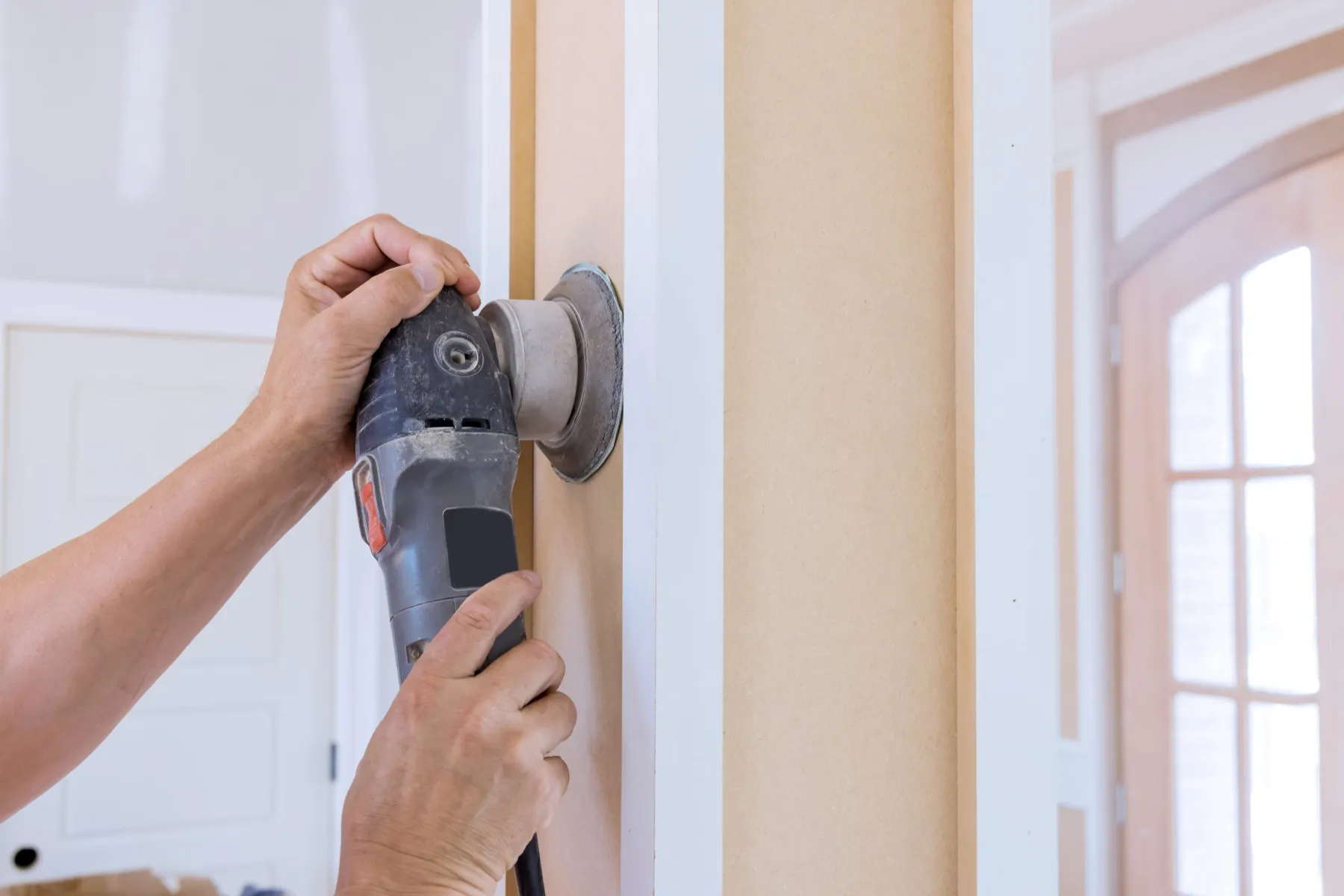 Polishing trim and timber detail