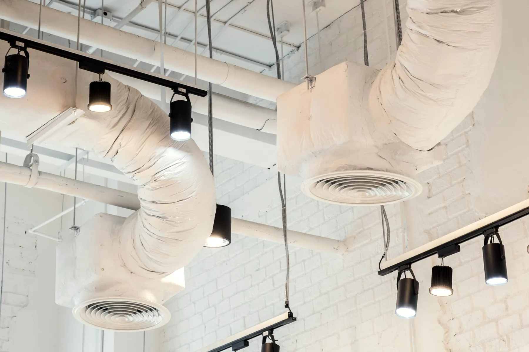 HVAC works coordinated for a Dubai shop fit-out