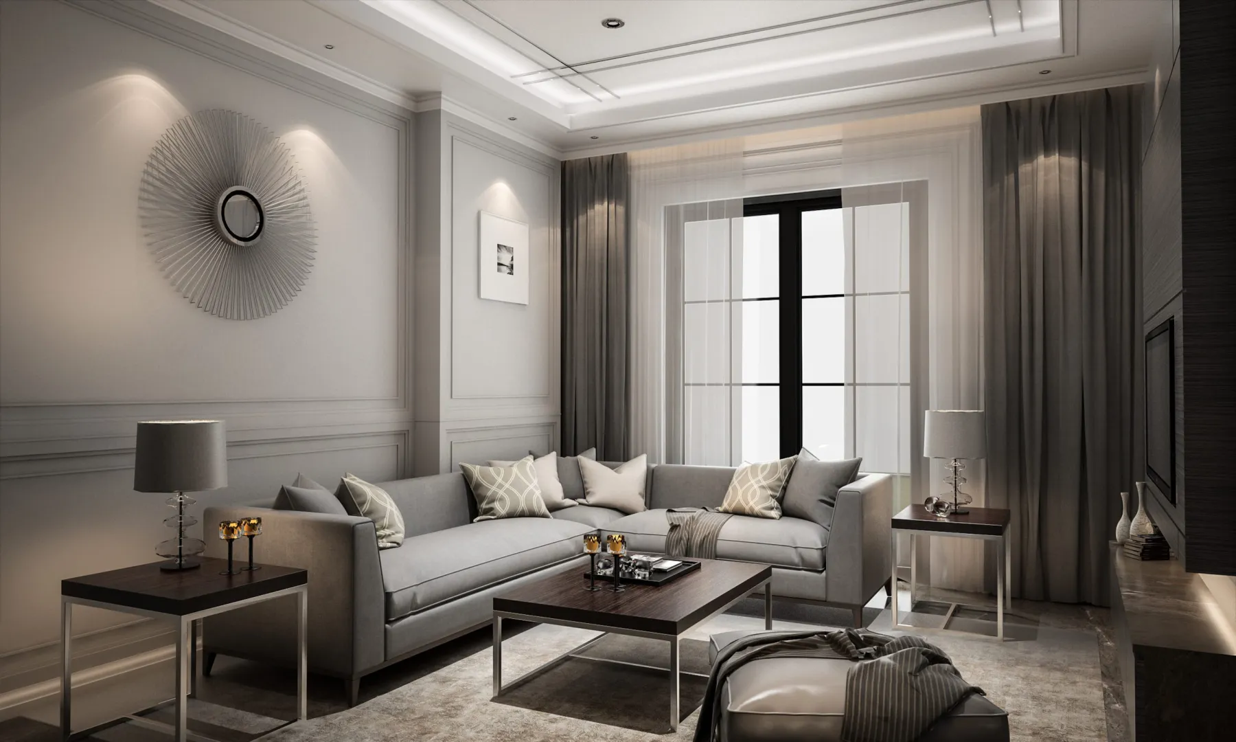 Stone slab layout drawing for a Dubai kitchen