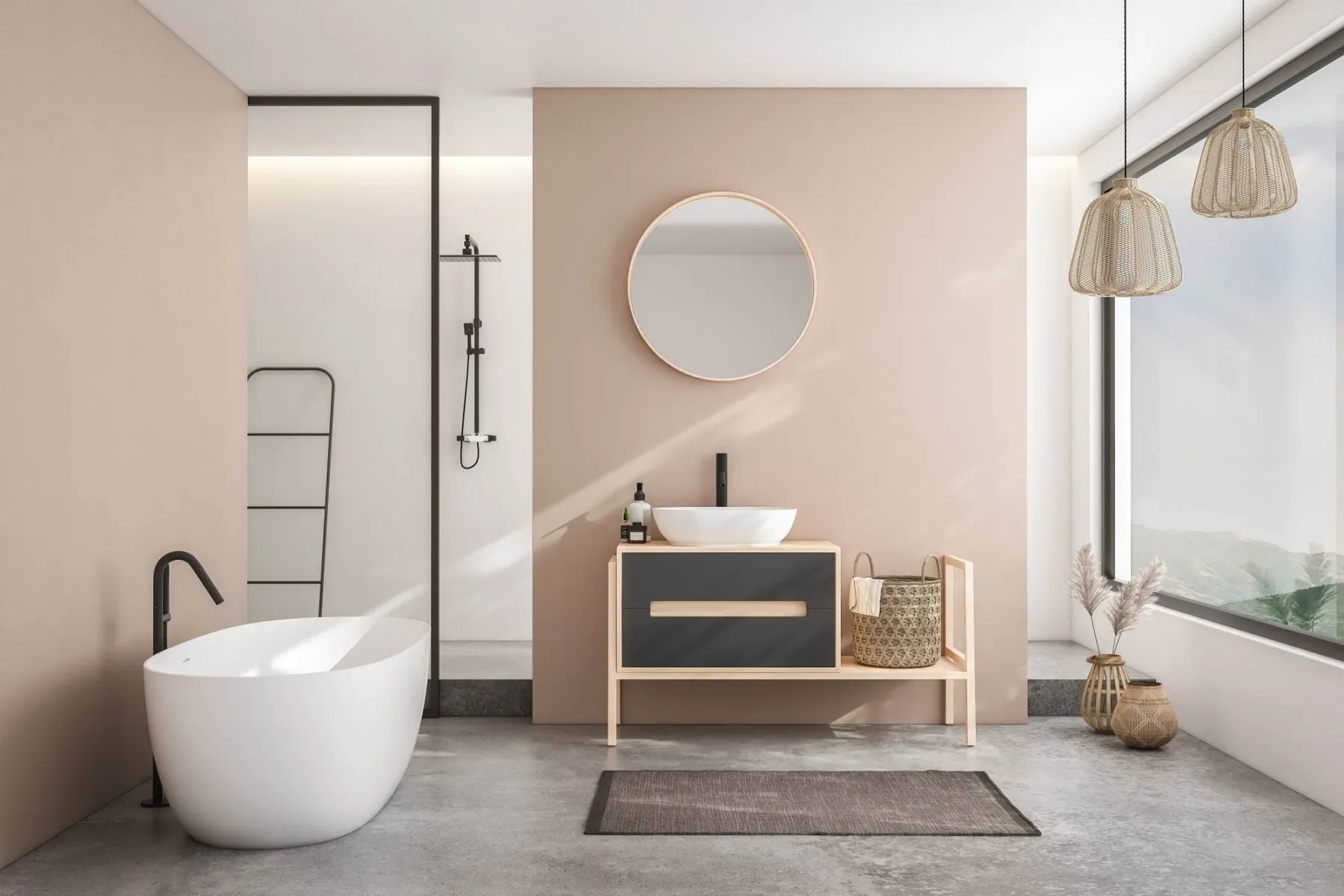 3D interior design and drawings for a Dubai renovation