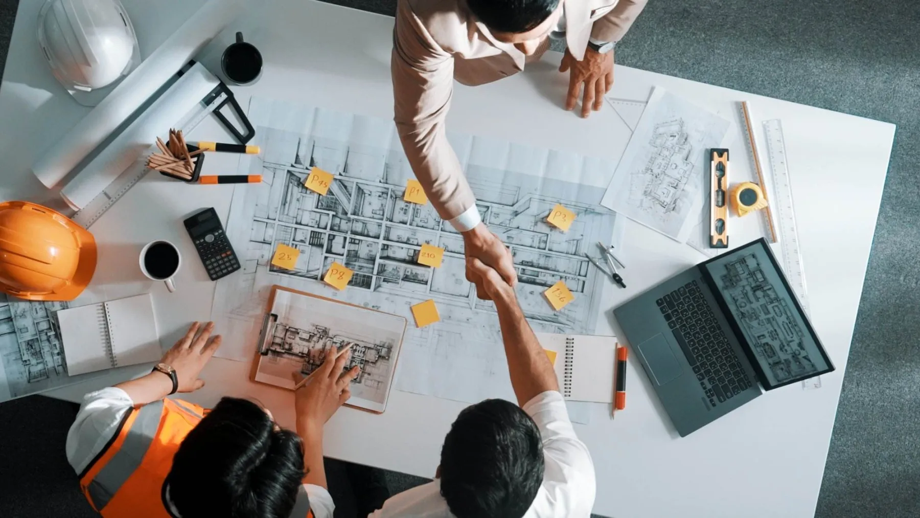 Project planning and coordination for a Dubai renovation