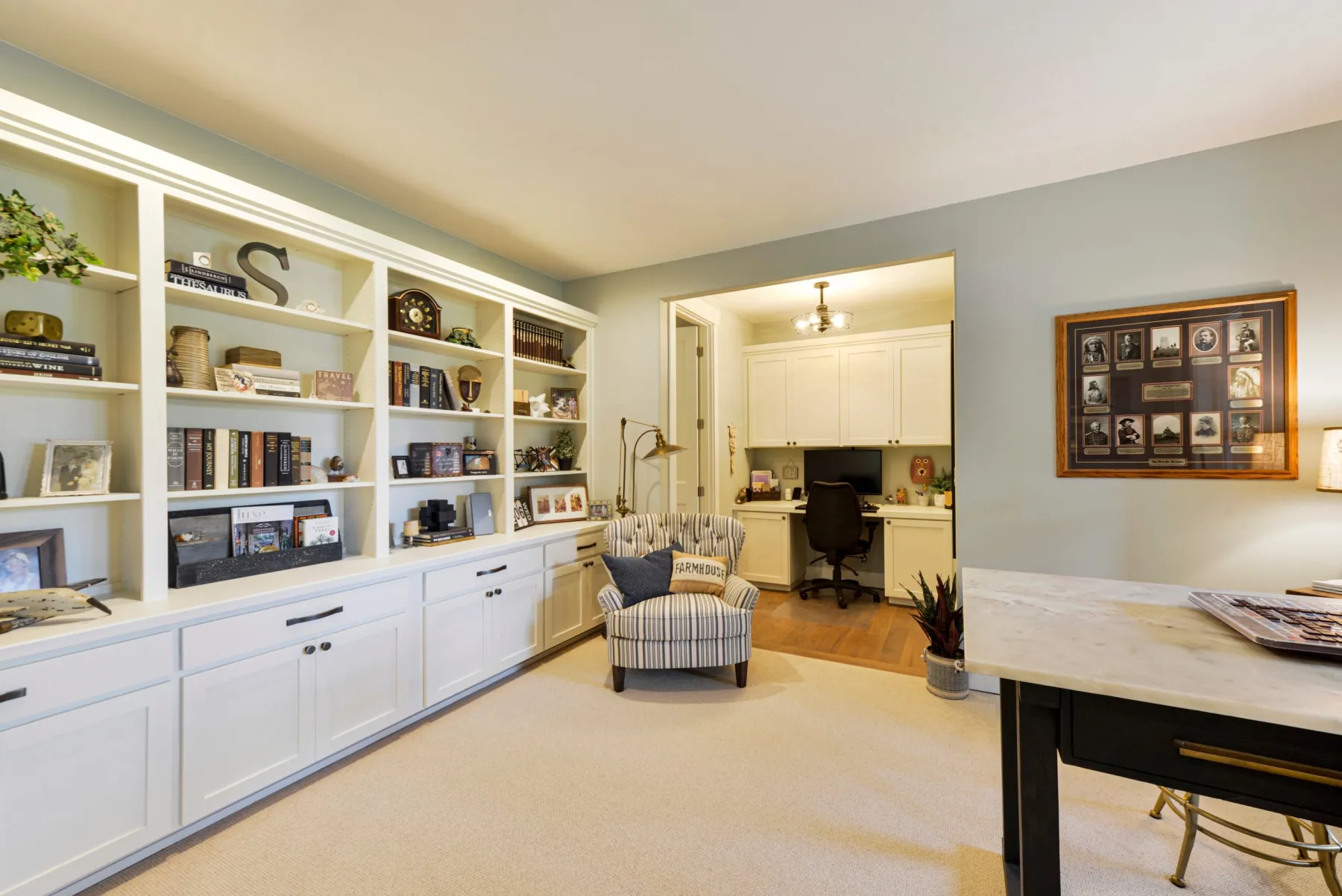 Joinery design and survey for a Dubai home office