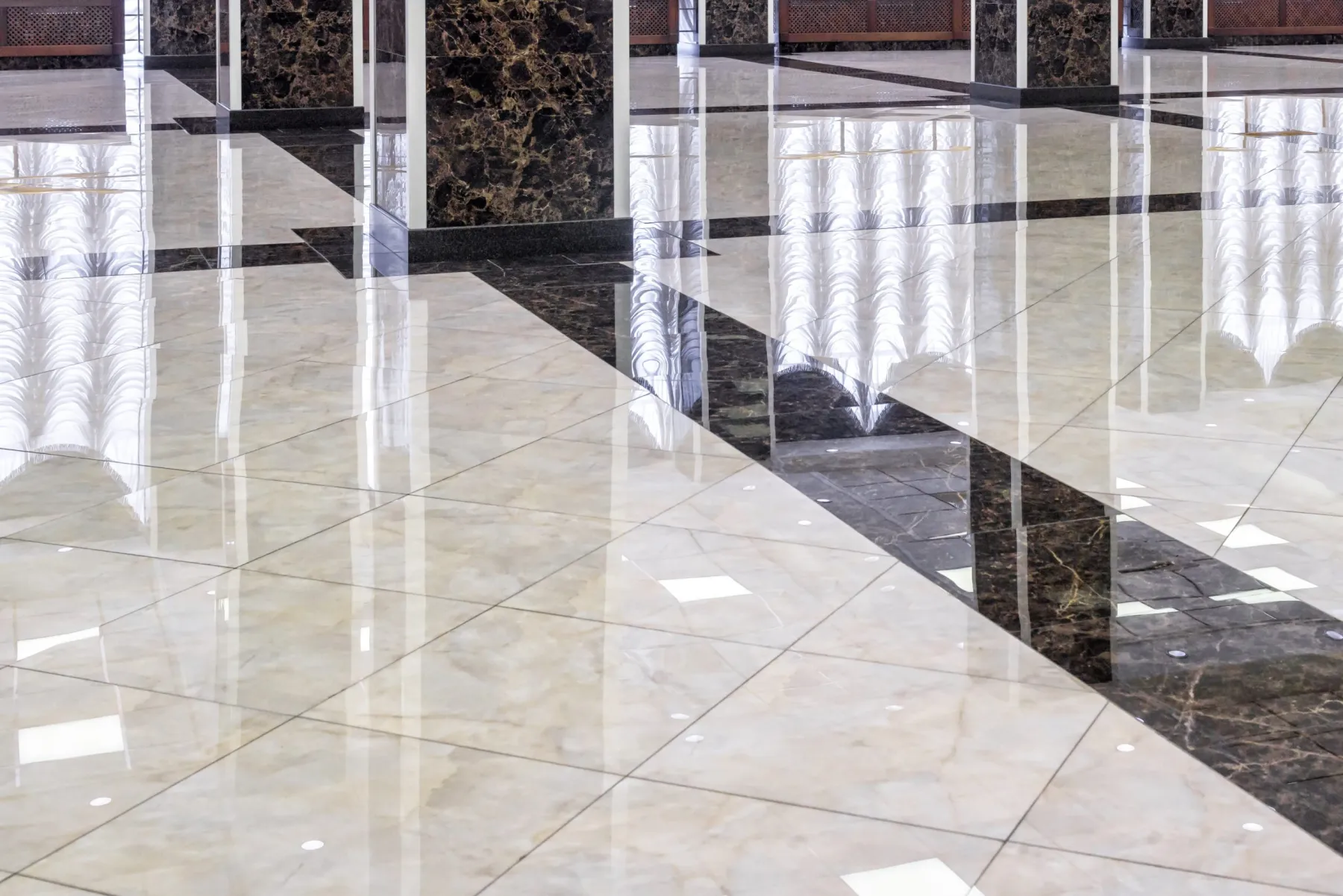 Selecting stone slabs at a Dubai yard