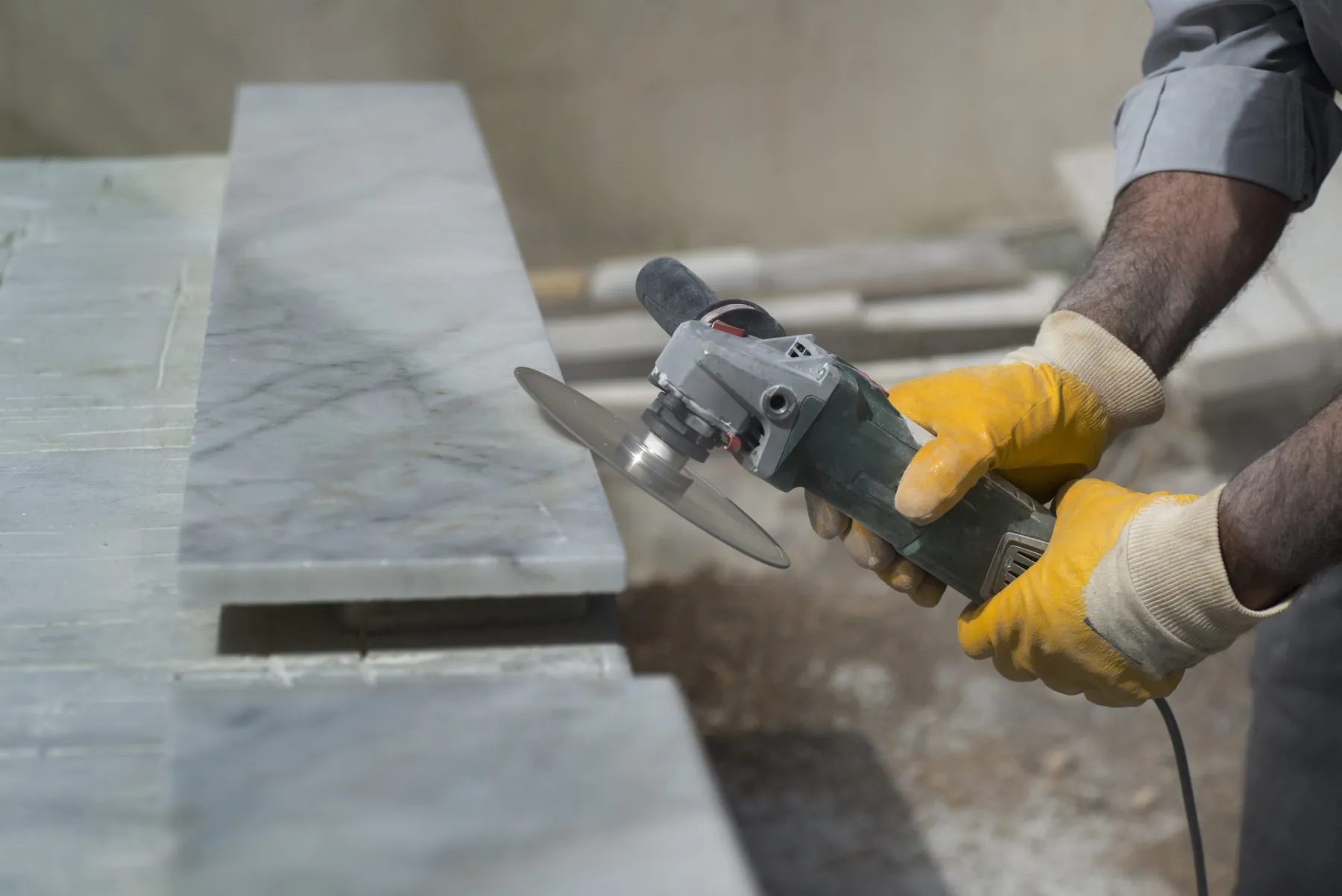 Polished marble surface maintenance in Dubai