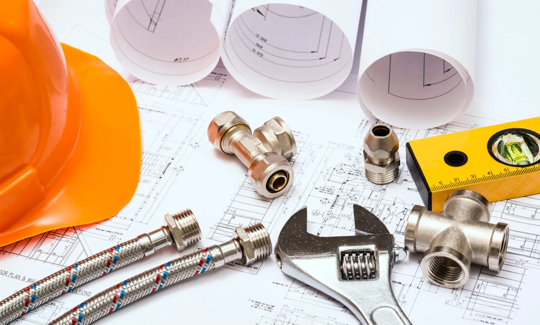 Plumbing installation for a Dubai office fit-out