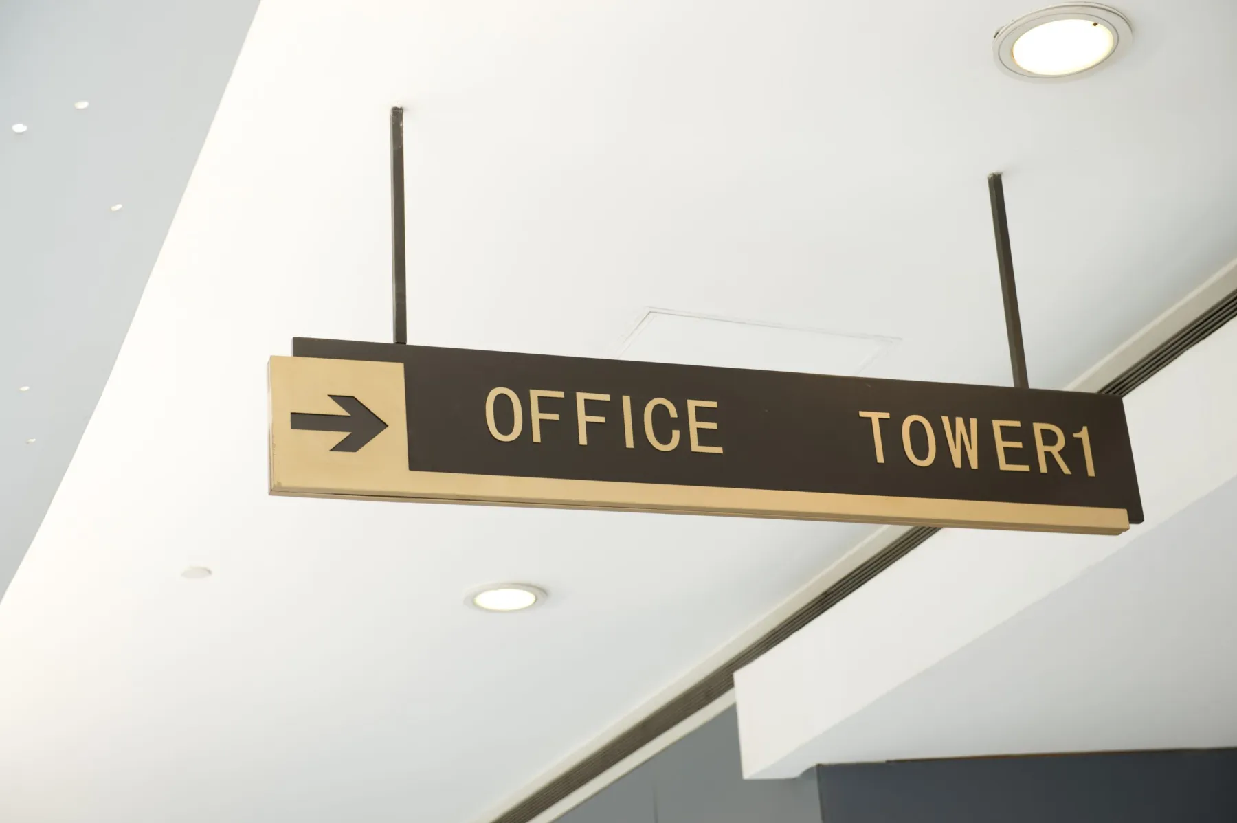 Illuminated shopfront signage fabricated in Dubai