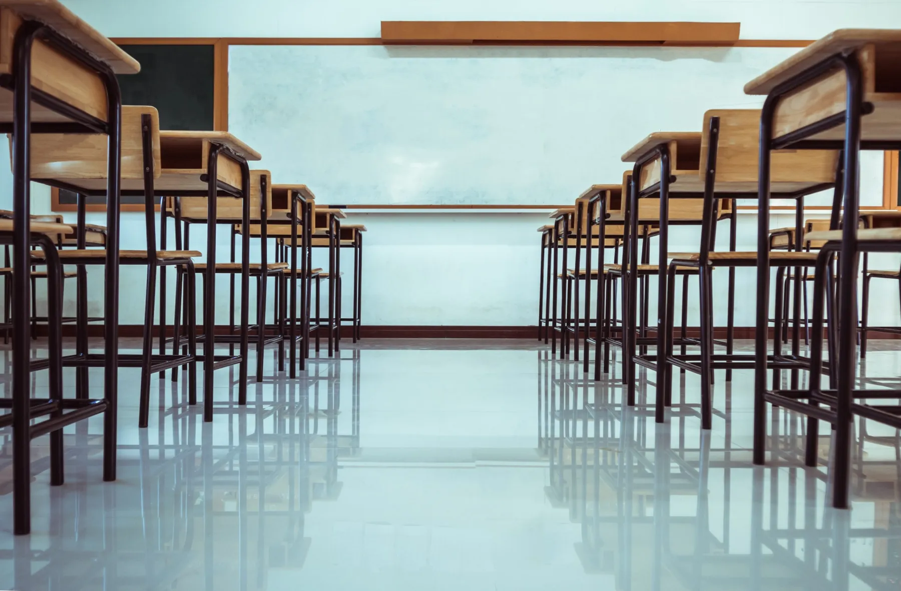 Classroom fit-out in a Dubai school
