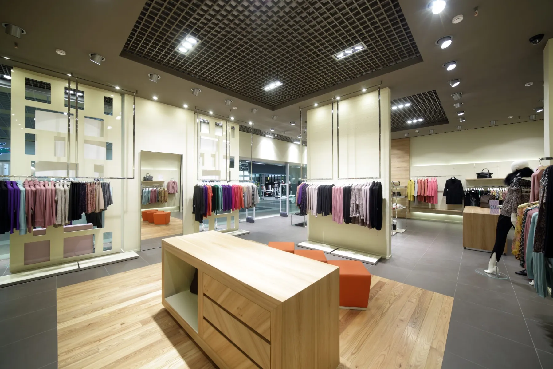 Building works in a Dubai retail unit