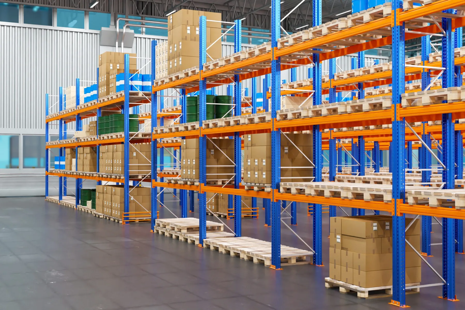 Warehouse fit-out and racking in Dubai