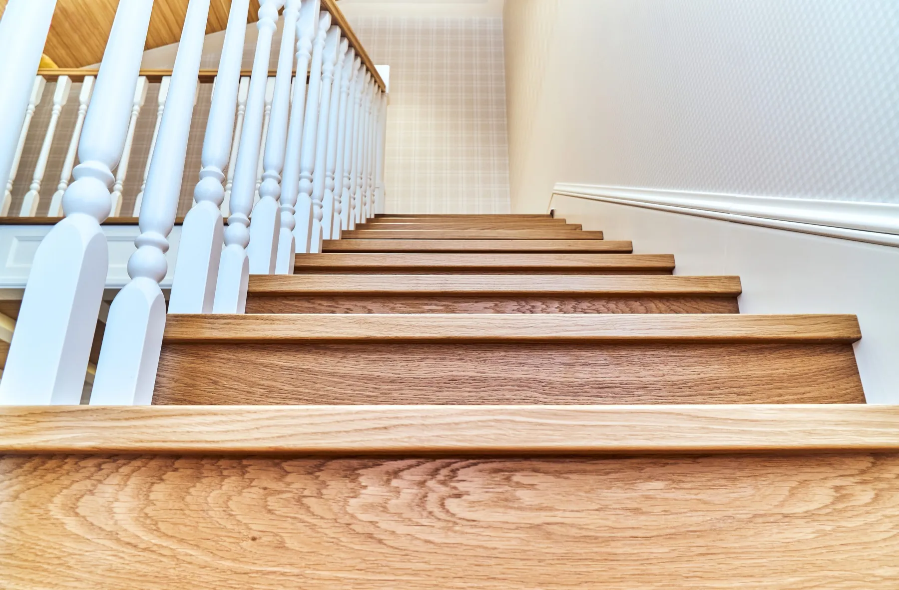 Timber staircase built by Abdulla Carpentry EST