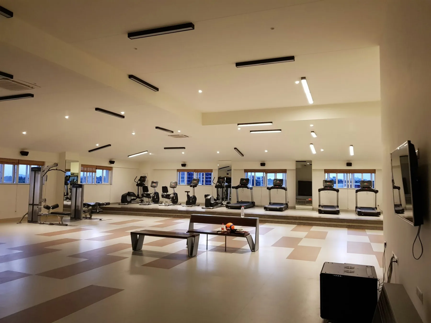 Gym fit-out in Dubai