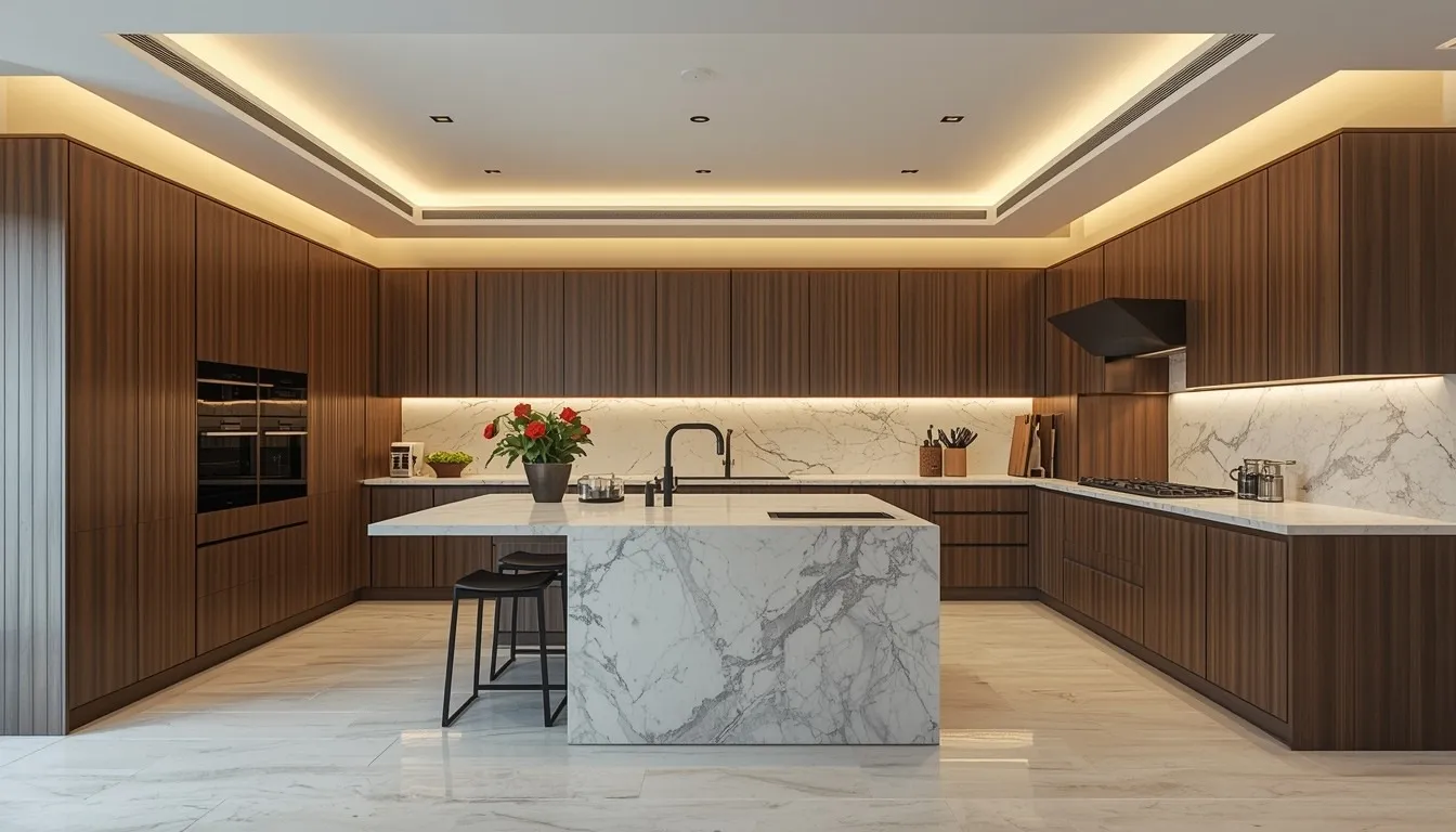 Completed kitchen renovation in Damac Hills 2, Dubai