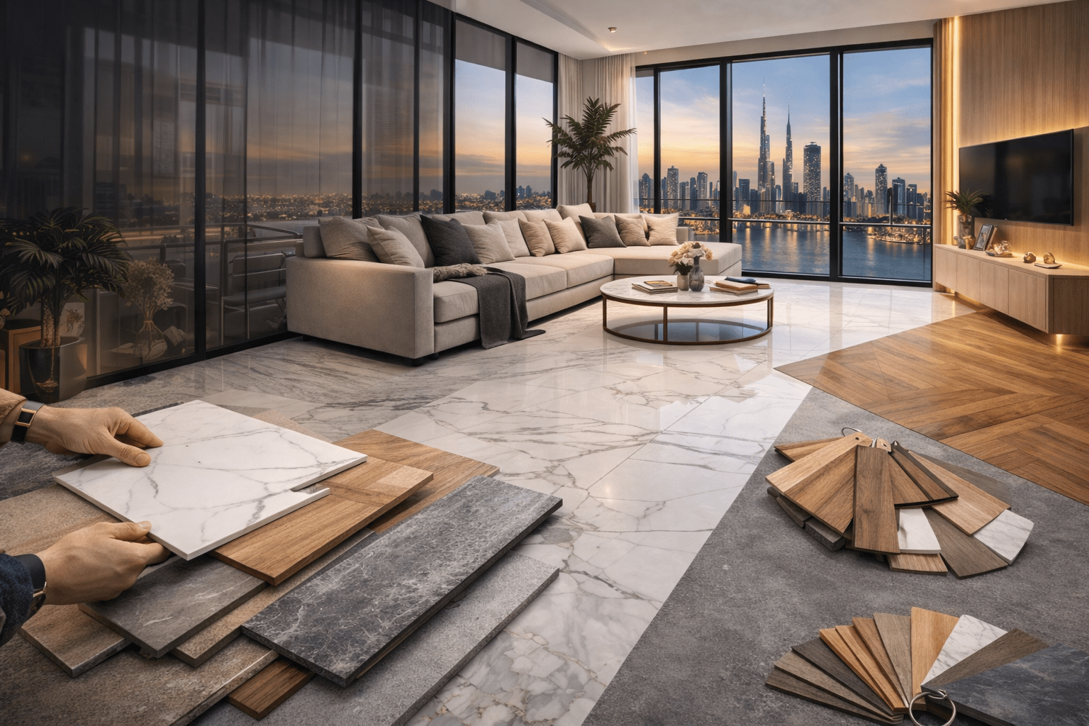 Best Flooring Options for Dubai Homes in 2026: Complete Buyer's Guide (With Prices)